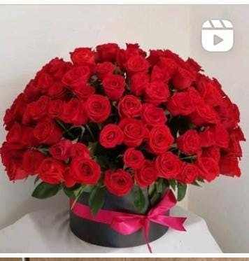 Lovely red in a box