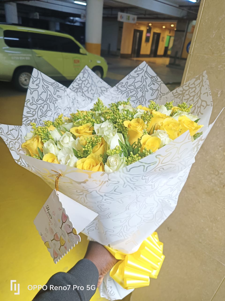 Sun yellow flowers